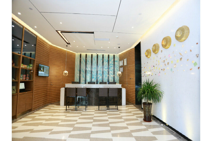 锦江都城酒店海南省政府日月广场免税店 Chaj-kchou Exteriér fotografie