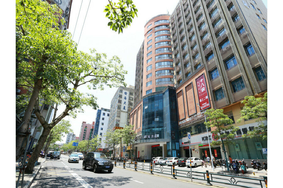 锦江都城酒店海南省政府日月广场免税店 Chaj-kchou Exteriér fotografie